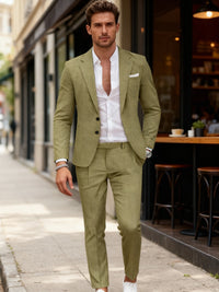 Rogier Suit in Light Brown