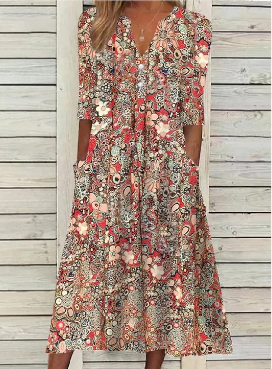 Rolandi Elegant dress in Red