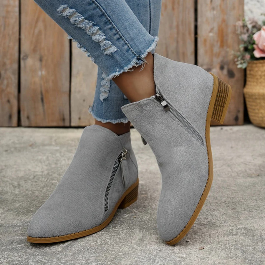 Rolvaine Women's Orthopedic Ankle Boots in Brown