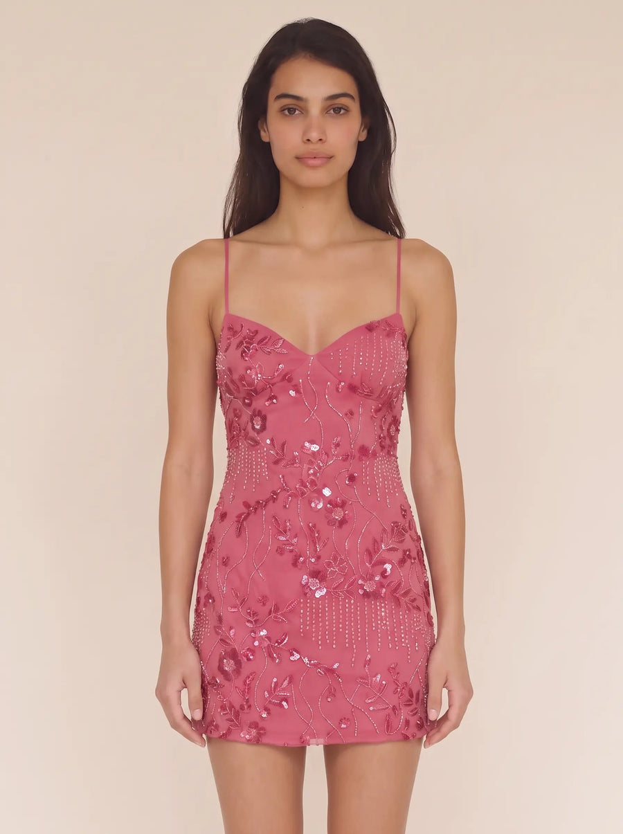 Romi Fuchsia detail