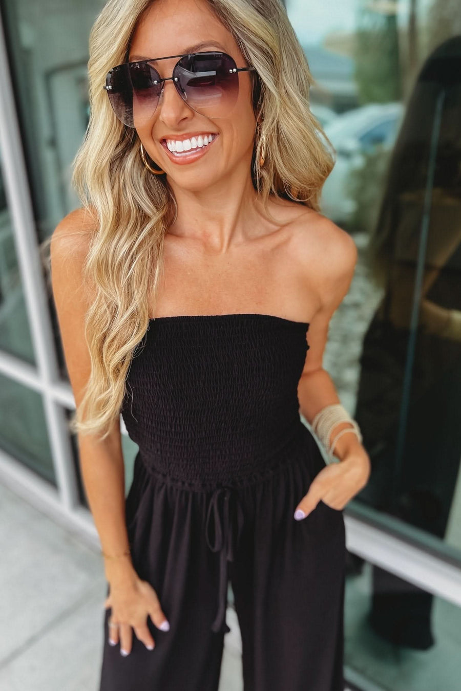 ALYA | STRAPLESS JUMPSUIT