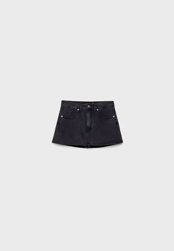 AMELIA | DENIM SKORT