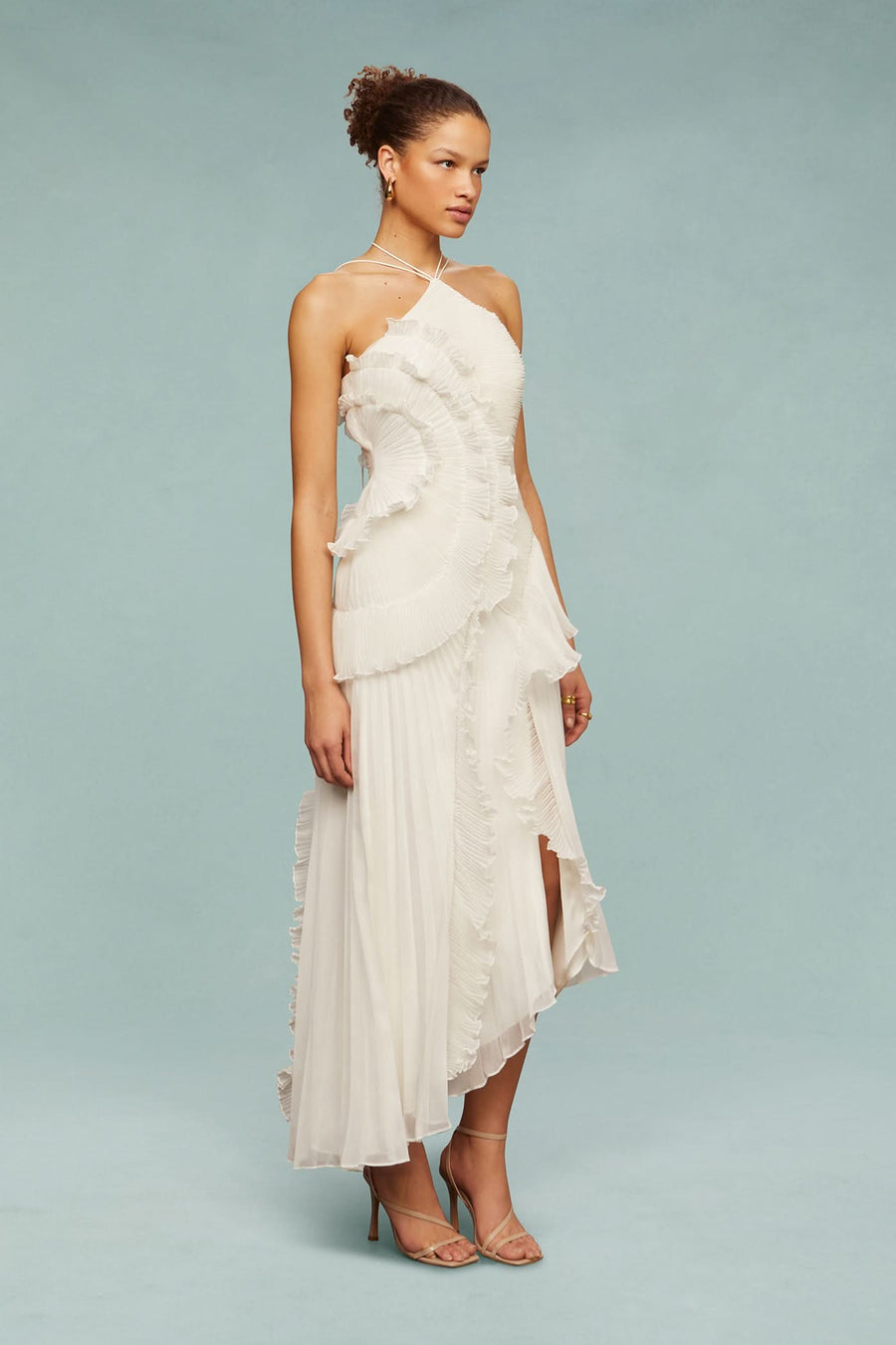 AMELIA | HALTER MAXI DRESS