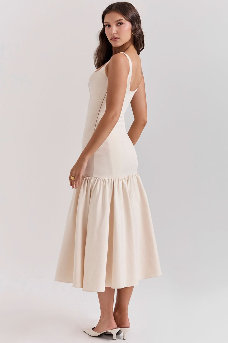 AMORE | WAIST MIDI DRESS