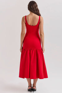 AMORE | WAIST MIDI DRESS