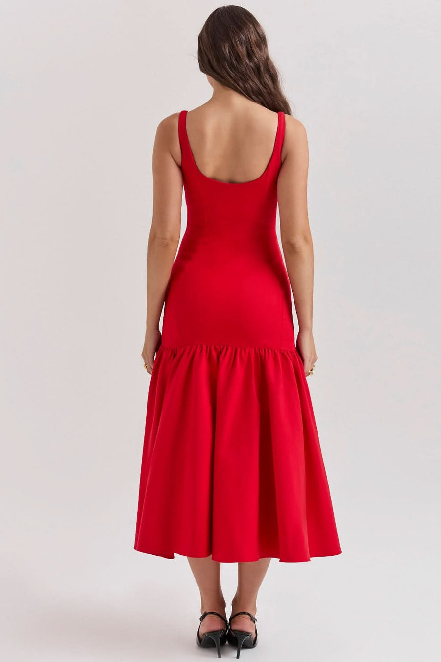 AMORE | WAIST MIDI DRESS