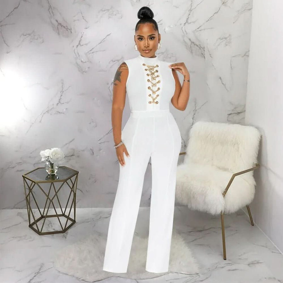 AMY | CHAIN JUMPSUIT