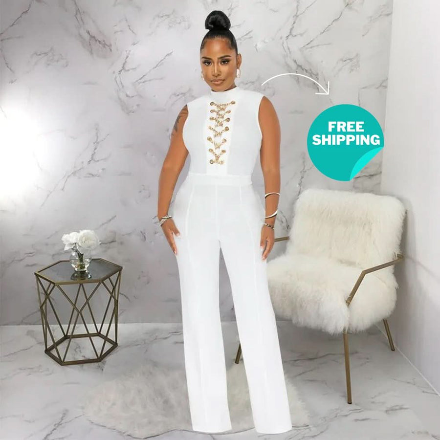 AMY | CHAIN JUMPSUIT