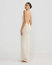 CRISTINA | BACKLESS MAXI DRESS