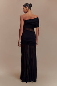 DALLAS | OFF-SHOULDER MAXI DRESS