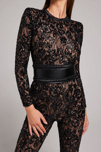 DEMI | LACE JUMPSUIT