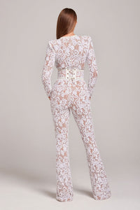 DEMI | LACE JUMPSUIT