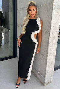 DINA | CUT OUT MAXI DRESS