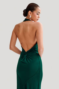 ELYNA | HALTER MAXI DRESS