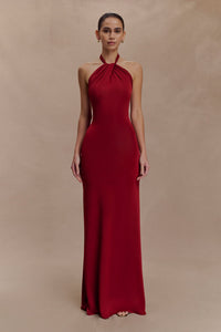 ELYNA | HALTER MAXI DRESS