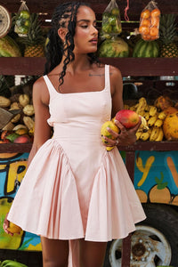 FLORENNE | BOW MINI DRESS