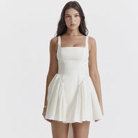 FLORENNE | BOW MINI DRESS