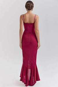 GABBI | RUFFLED MAXI DRESS