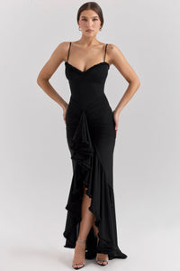 GABBI | RUFFLED MAXI DRESS