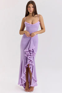 GABBI | RUFFLED MAXI DRESS