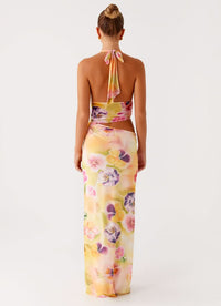 KAYCE | HALTER DRESS