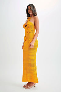 KYLA | CROCHET MAXI DRESS