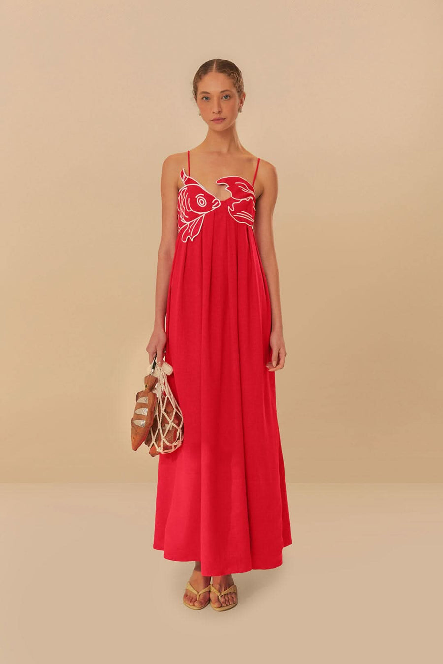 LENA | FISH MAXI DRESS