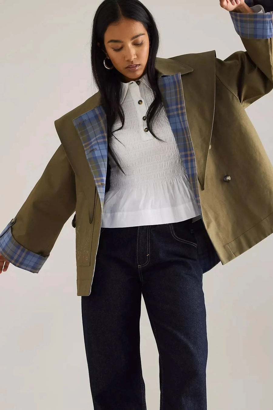 LIVIA | REVERSABLE TRENCH COAT