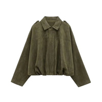 MARA | ELEGANT SUEDE LOOSE JACKET