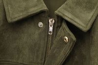 MARA | ELEGANT SUEDE LOOSE JACKET