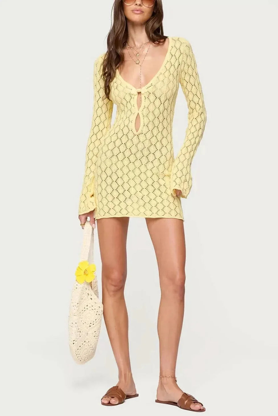 MARE CROCHET | MINI DRESS