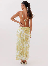 MARLY | RUFFLE MAXI DRESS