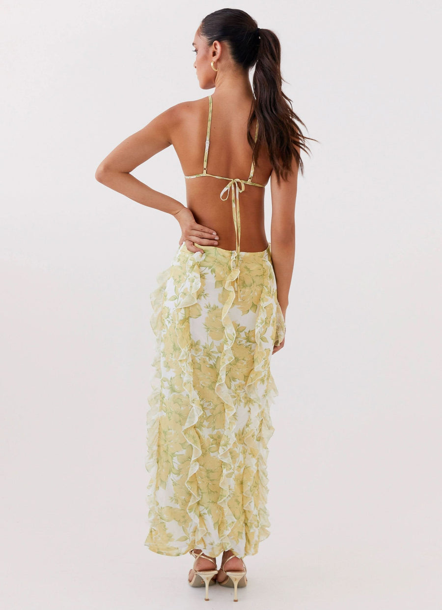 MARLY | RUFFLE MAXI DRESS