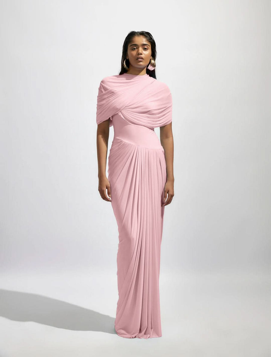 MILA | WRAP MAXI DRESS