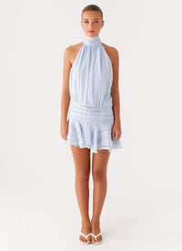 SOFIA | CHIFFON MINI DRESS