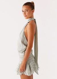 SOFIA | CHIFFON MINI DRESS