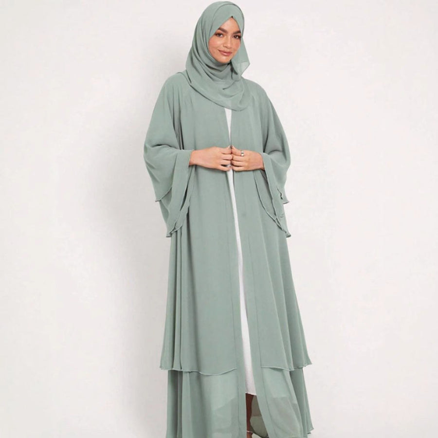 Romy Elegant Kaftan in Green
