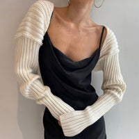 Romy Knit Cardigan in White