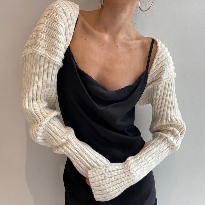 Romy Knit Cardigan in White
