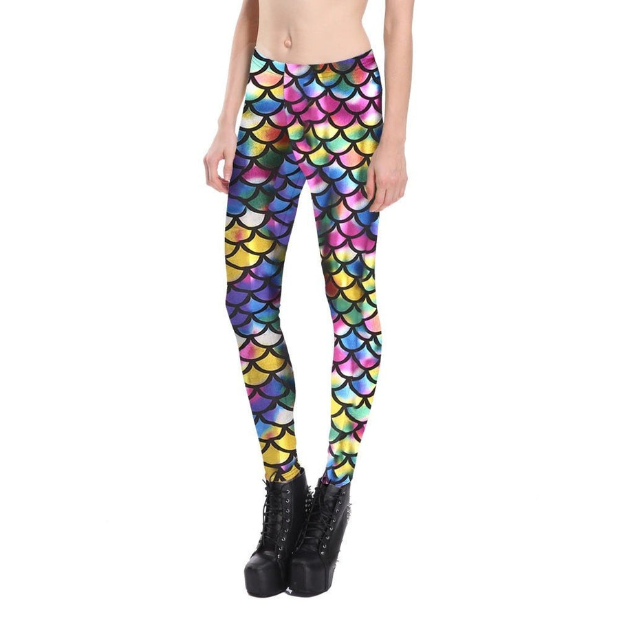 Romy Leggings in Fish Scale