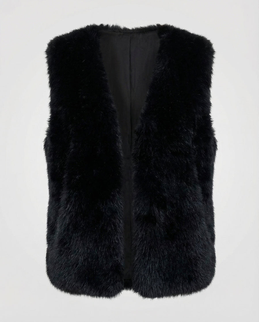 Romy Vest in Black
