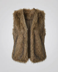 Romy Vest in Brown