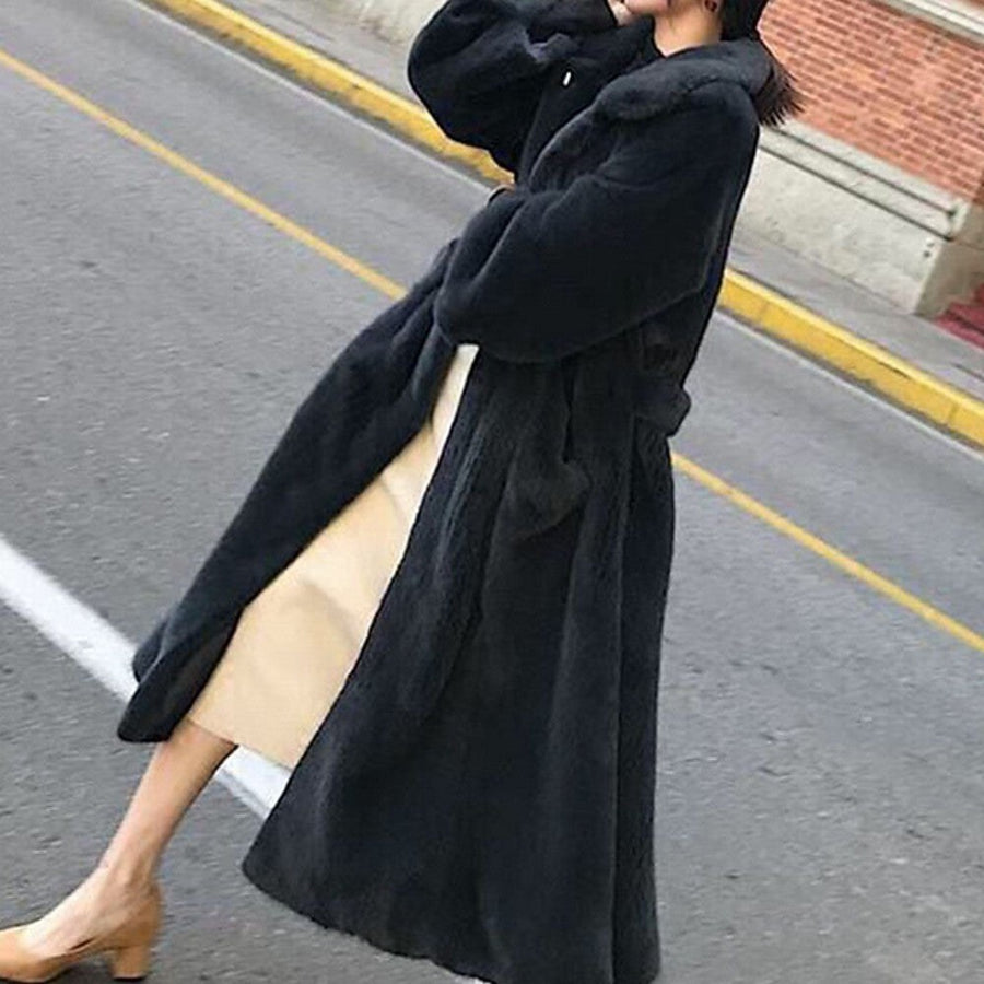 Rosa Coat with Belted