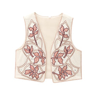 Rosa Vest in Cream
