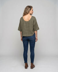 Rosalie Casual Linen Top