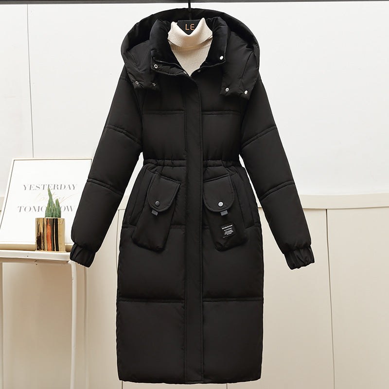 Rosalie Jacket with Pockets and Hood in Black