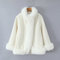 Rose Elegant Jacket in White