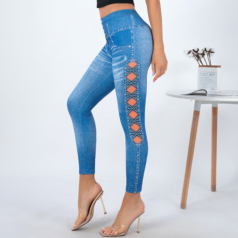 Rose Leggings in Grey