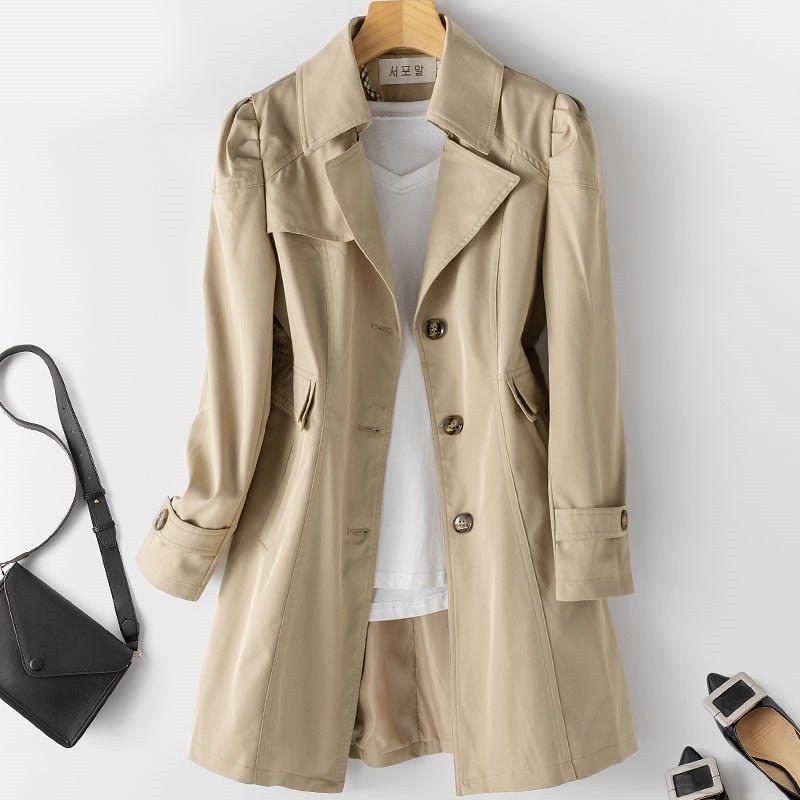 Rose Lightweight Jacket in Khaki