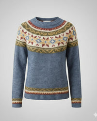 Rose Sweater in Grau / Sterne
